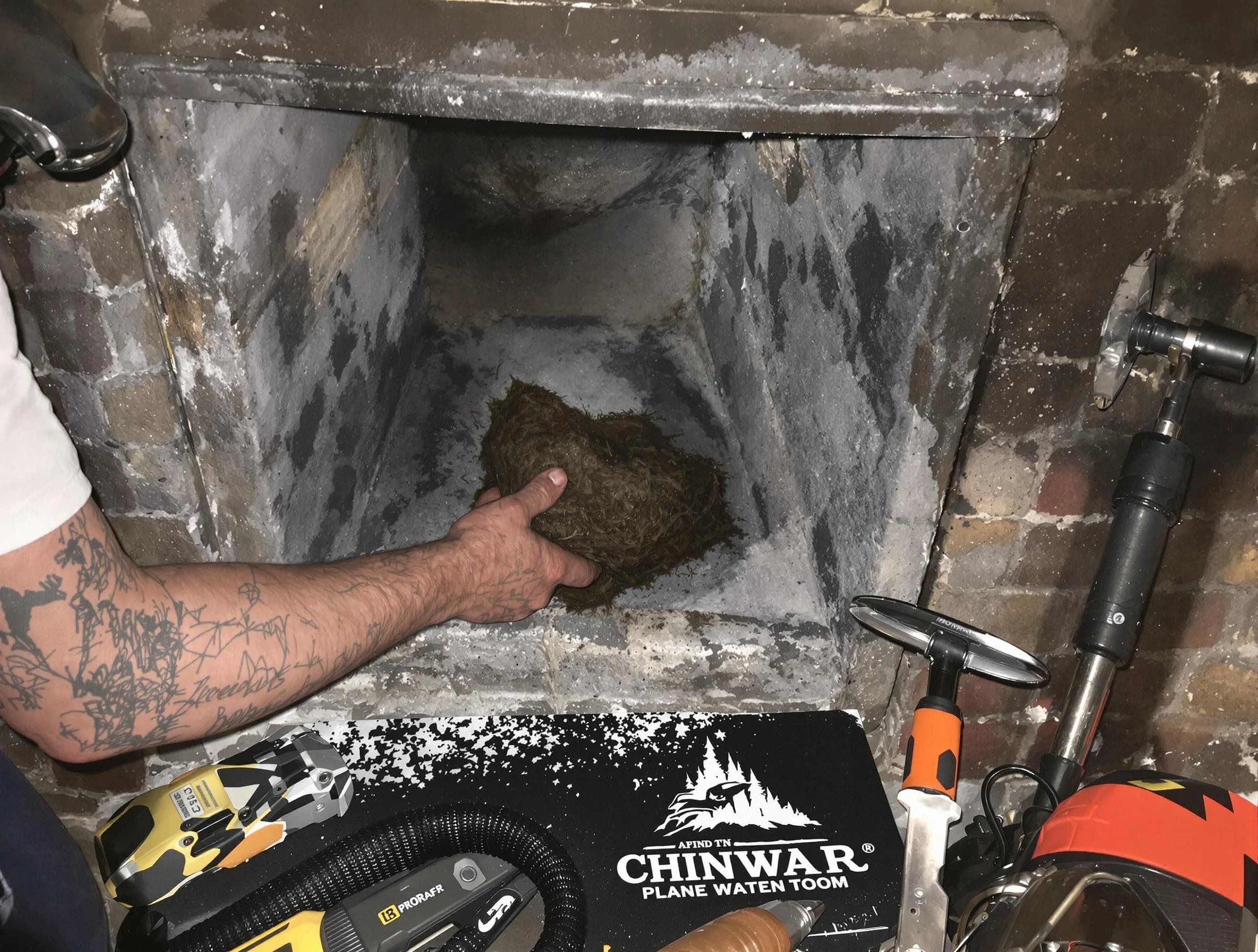 Welby Chimney Sweep safely removing debris and screening chimney in Welby, CO