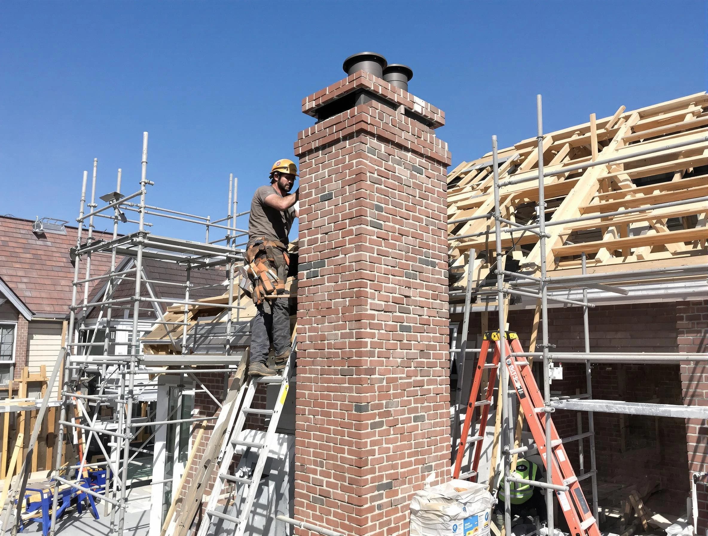 New chimney installation completed by Welby Chimney Sweep in Welby, CO