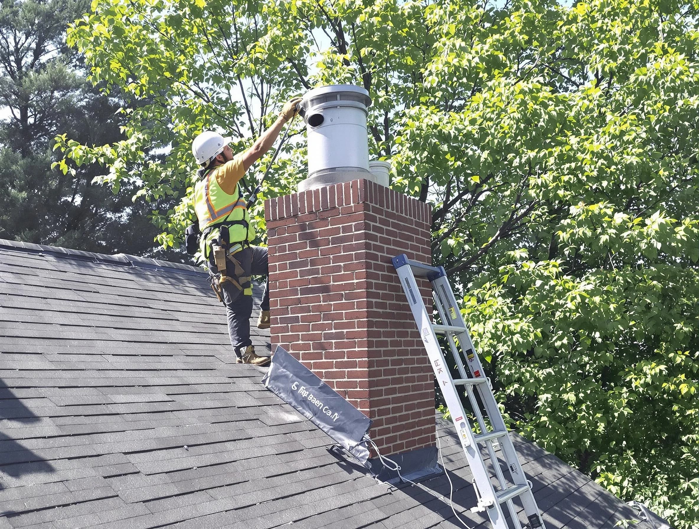 Chimney liner inspection by Welby Chimney Sweep in Welby, CO