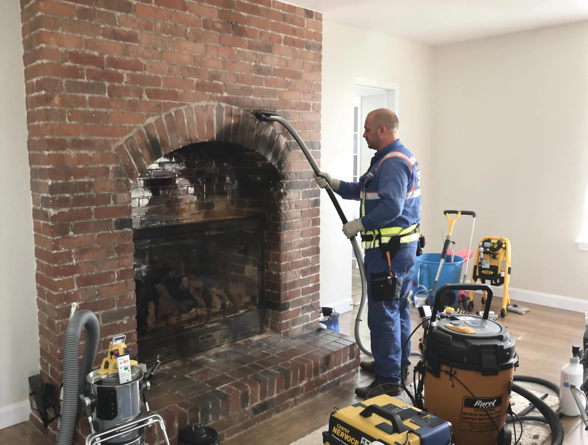 Welby Chimney Sweep expert performing detailed chimney sweep in Welby, CO
