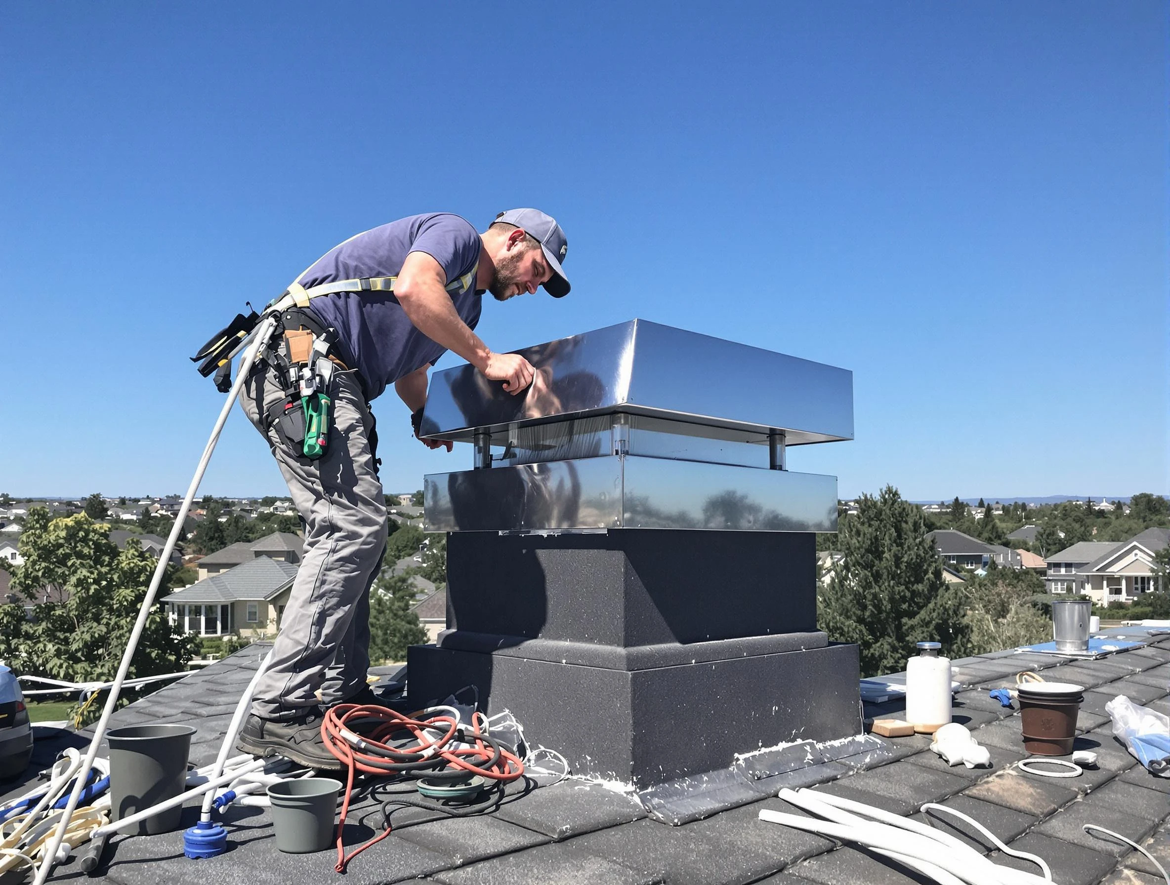 Chimney Cap Services in Welby