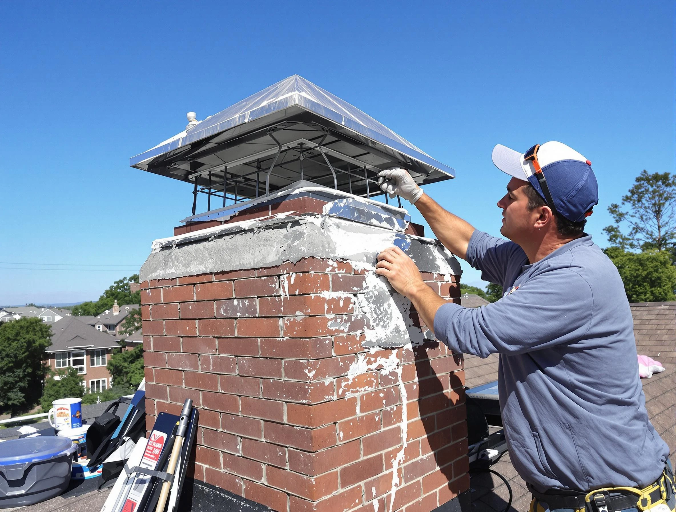 Chimney Crown Services in Welby