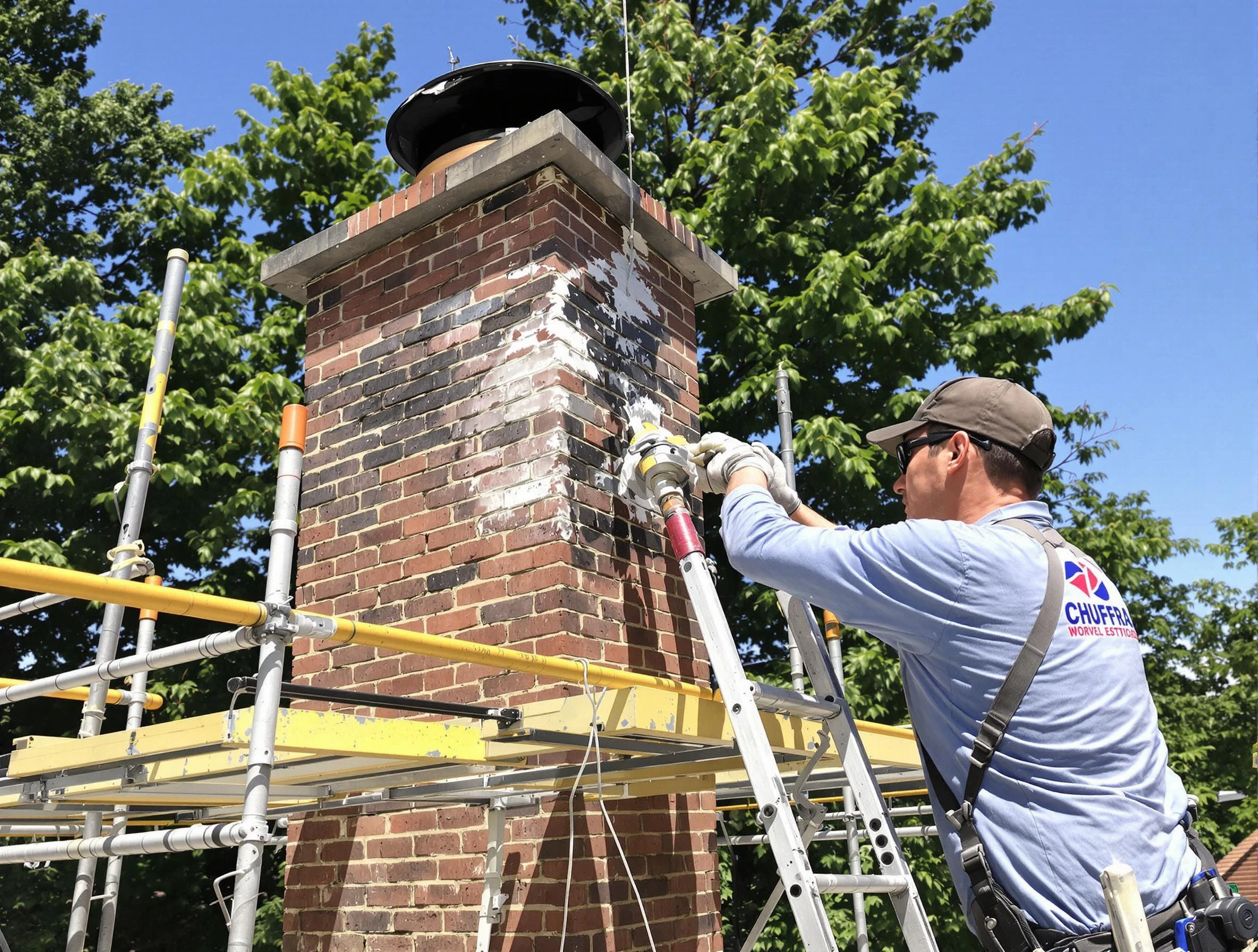Structural chimney repair by Welby Chimney Sweep in Welby, CO