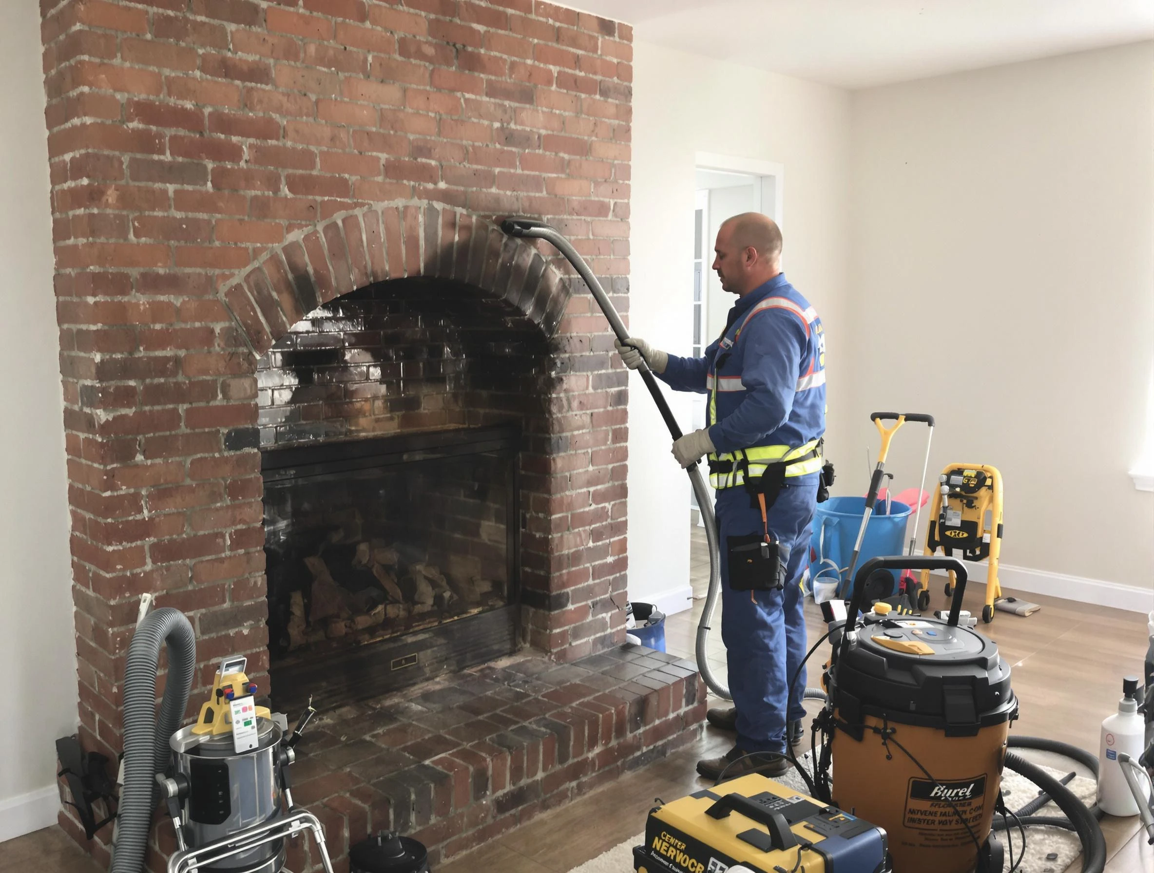 Welby Chimney Sweep expert performing detailed chimney sweep in Welby, CO